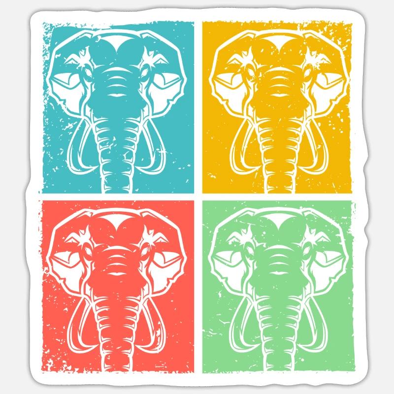 Sticker taille S (10 x 10 cm) - 