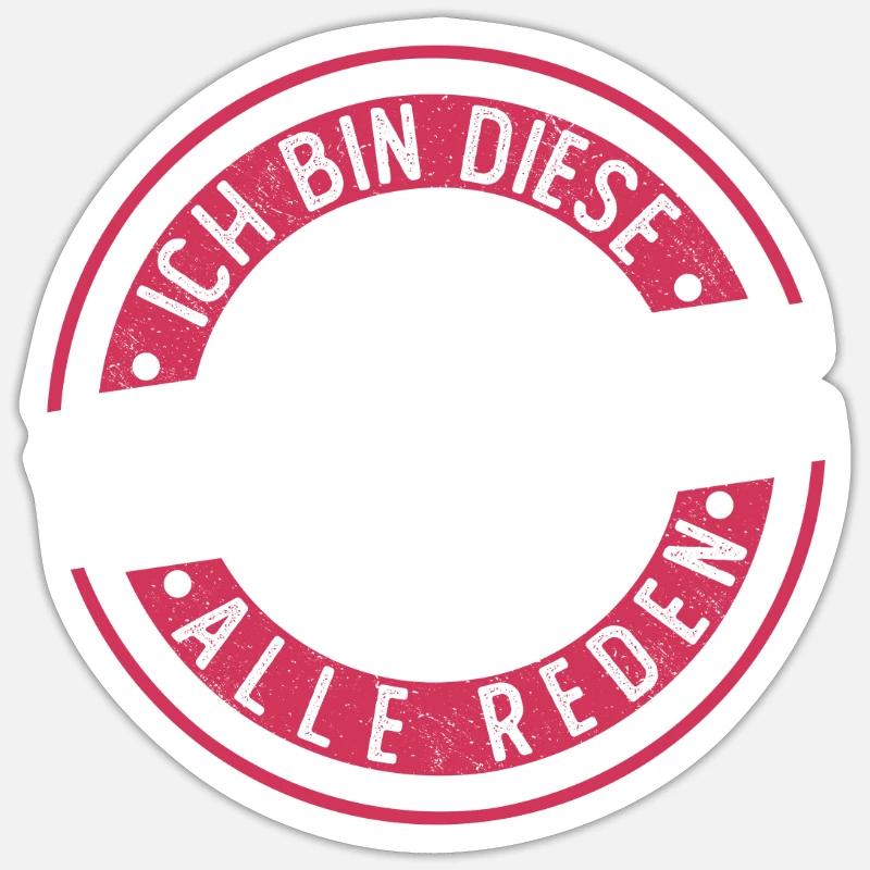 Annette Geschenkidee Geschenk Geburtstag - Sticker Größe S (10 x 10 cm) - Mattweiß