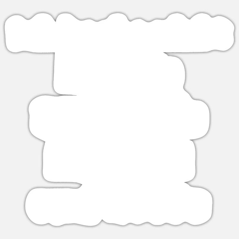 Sticker Größe S (10 x 10 cm) - 