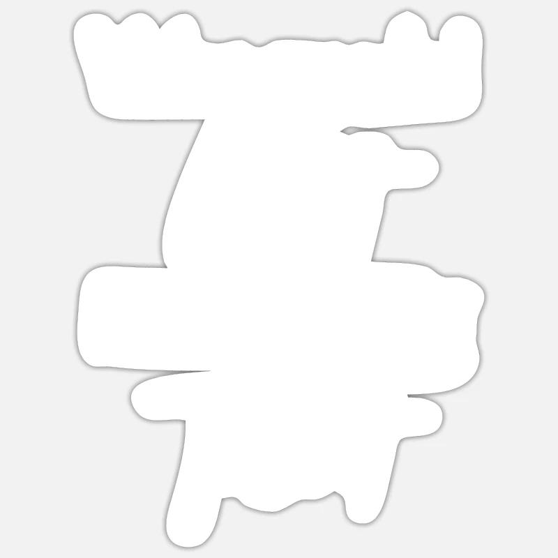 Talent oder lernen Sticker Größe S (10 x 10 cm)