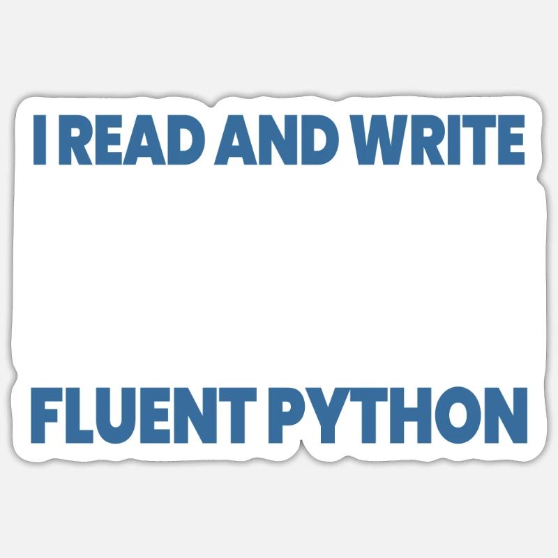 Developer Coder Programmer Print Sticker taille S (10 x 10 cm)