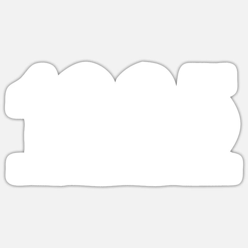 Sticker Größe S (10 x 10 cm) - 