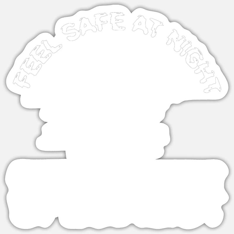 Hacker Programmierer Entwickler Informatik - Sticker Größe S (10 x 10 cm) - Mattweiß
