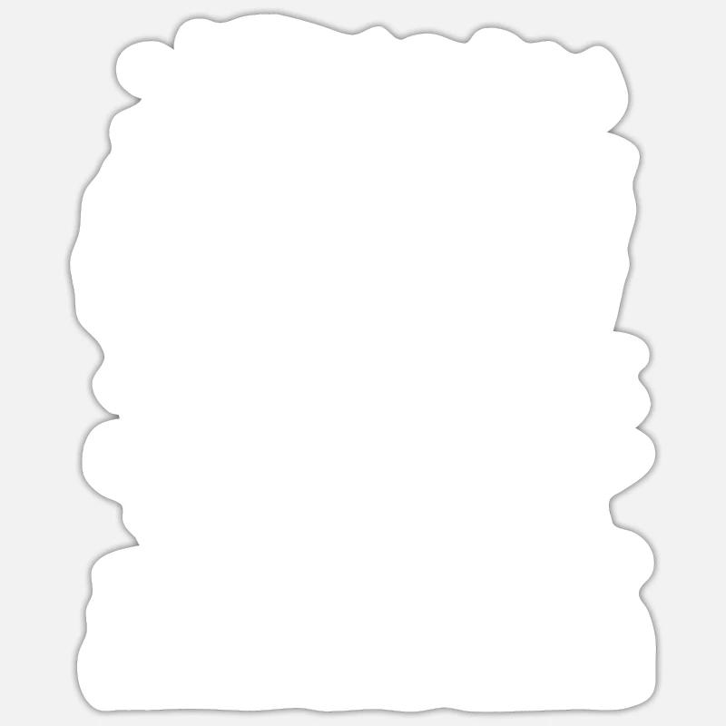 Fille Cheval - - Sticker taille S (10 x 10 cm) - blanc mat