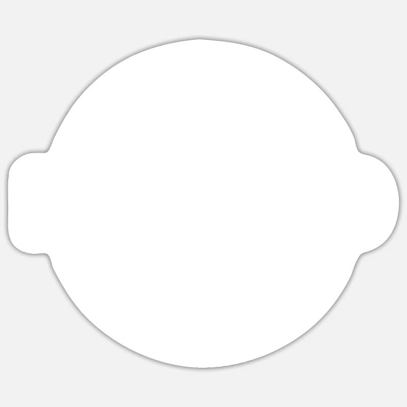 Retired orchestra - Sticker size S (10 x 10 cm) - white matte
