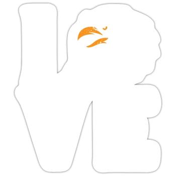 Vogelliebhaber Tier Ornithologie Adlerflüsterer - Sticker Größe S (10 x 10 cm) - Mattweiß - Vorne