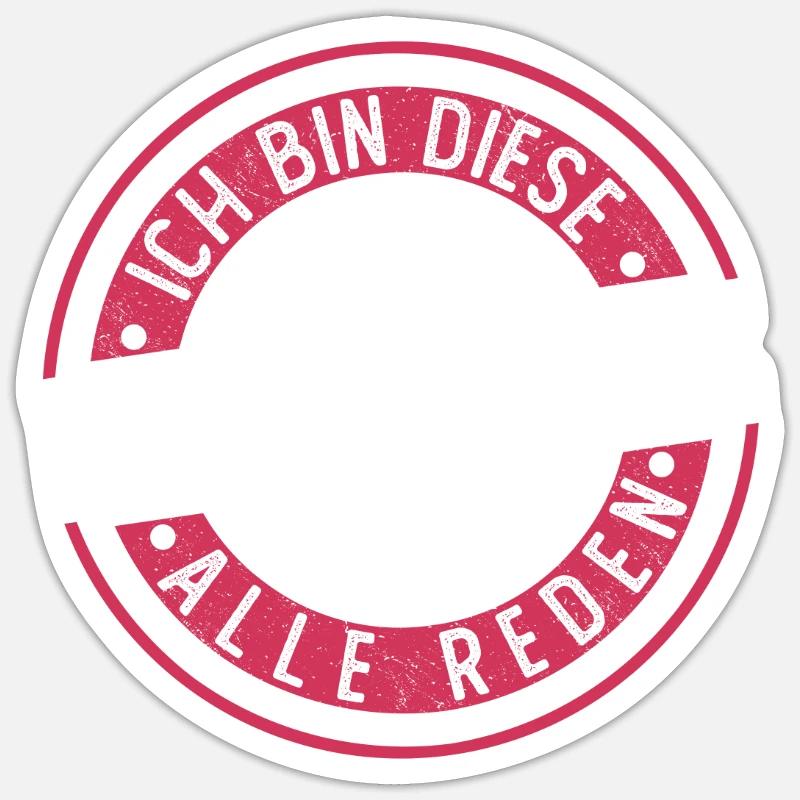 Friederike Geschenkidee Geschenk Geburtstag - Sticker Größe S (10 x 10 cm) - Mattweiß