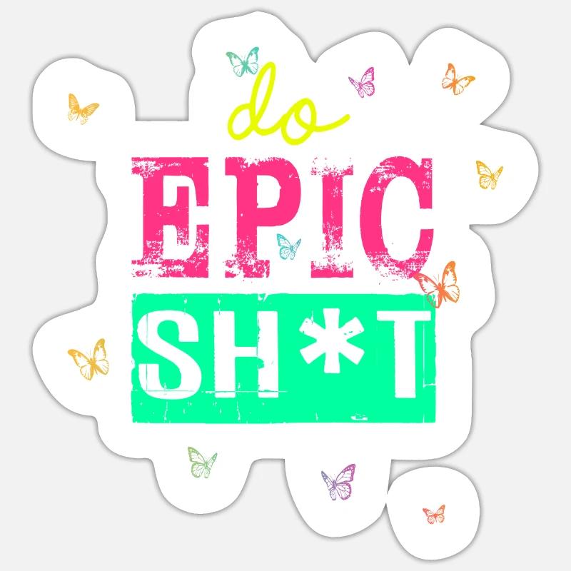 Sticker Größe S (10 x 10 cm) - 