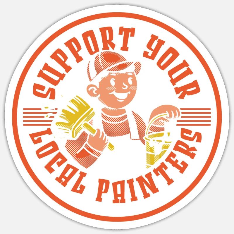 Sticker taille S (10 x 10 cm) - 