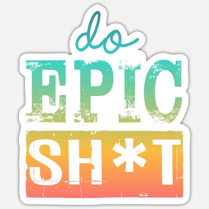 Sticker Größe S (10 x 10 cm) - 