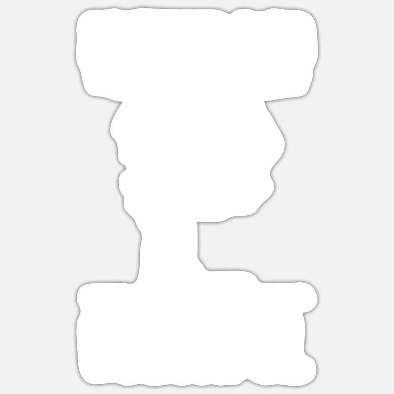 Sticker Größe S (10 x 10 cm) - 