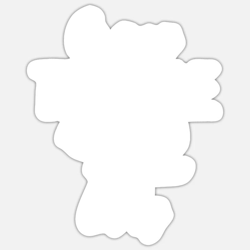 Turtle Owner Gift Turtle Lover - Sticker taille S (10 x 10 cm) - blanc mat