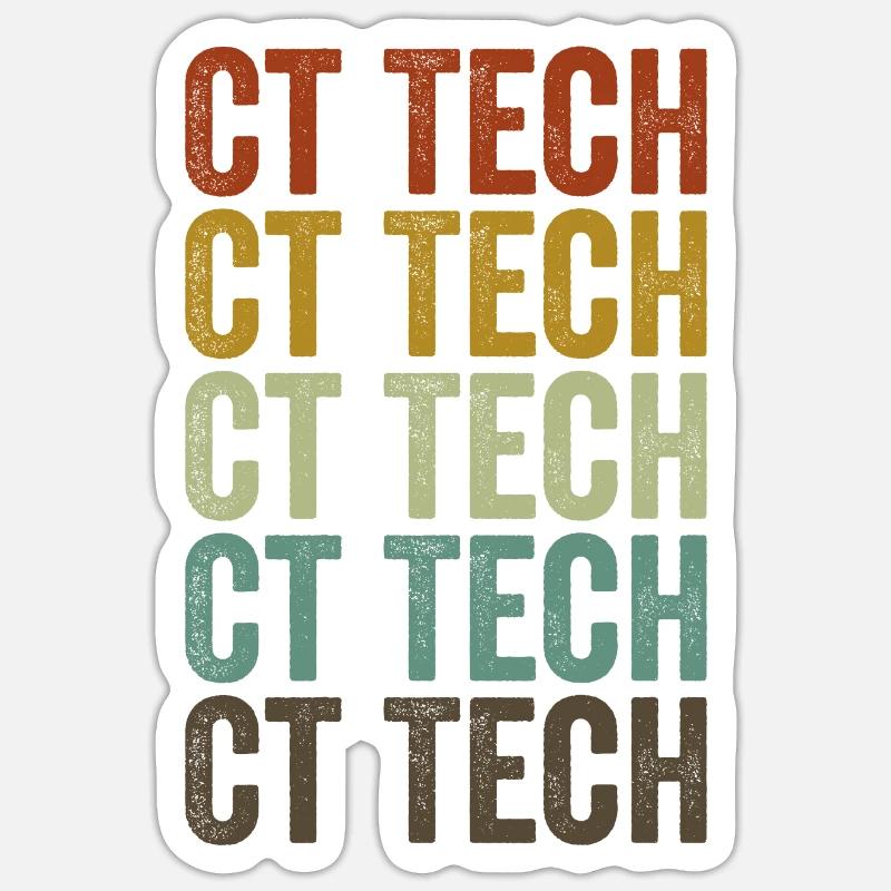 Ct Tech CT Tech Nuclear Radiation Heartbeat Pulse Sticker size S (10 x 10 cm)