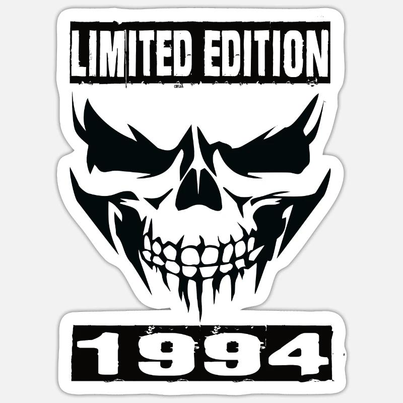 Limited Edition 1994 - Sticker Größe S (10 x 10 cm) - Mattweiß