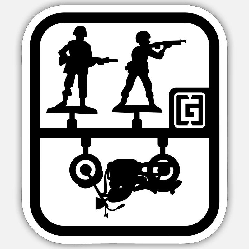 Sticker taille S (10 x 10 cm) - 