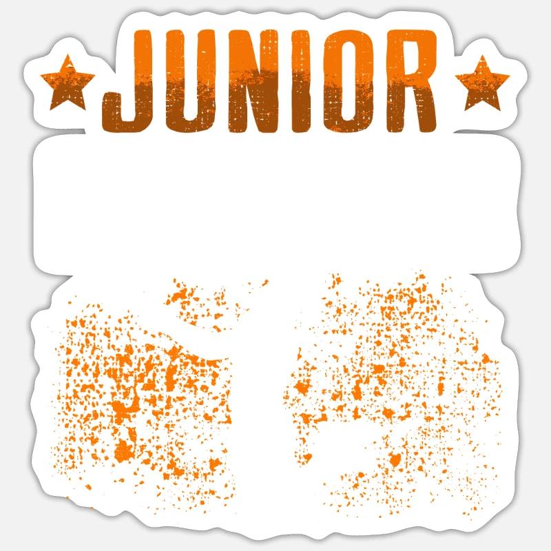 Basketteur junior Basketteur - Sticker taille S (10 x 10 cm) - blanc mat