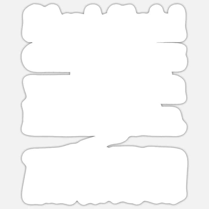 Zack da bin ich Sticker Größe S (10 x 10 cm)