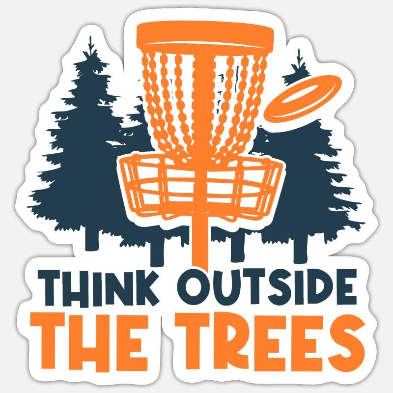 Disc Golf Sticker size S (10 x 10 cm)