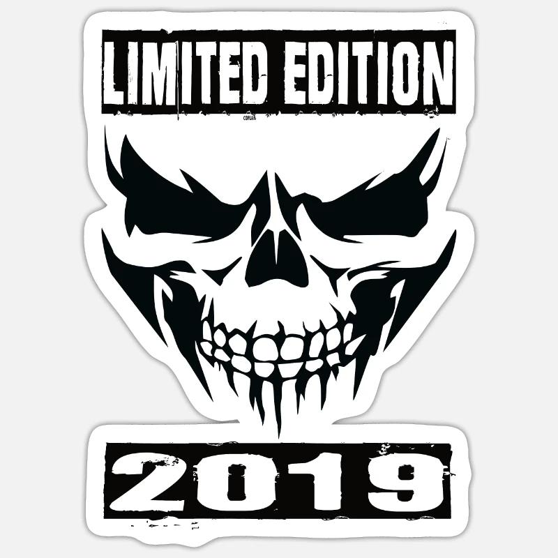 Édition limitée 2019 - Sticker taille S (10 x 10 cm) - blanc mat