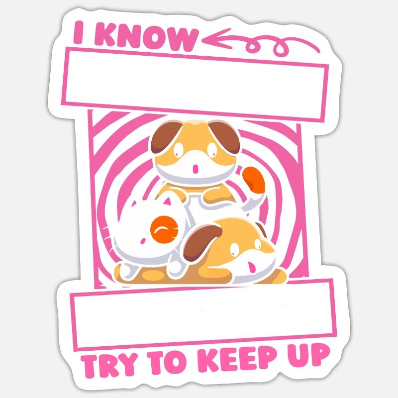 Sticker taille S (10 x 10 cm) - 