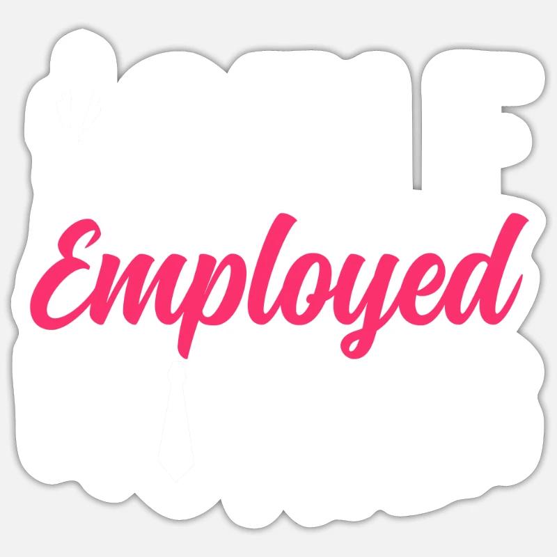 Self-employed Mom Freelancer Self-employed Sticker size S (10 x 10 cm)