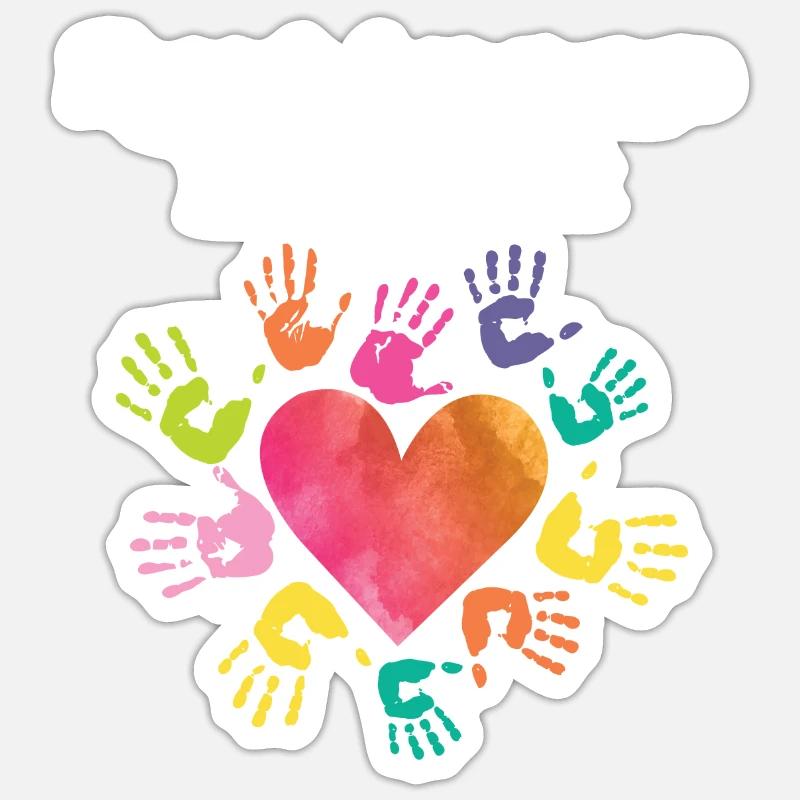 Speech Therapist Therapy Assistant - Sticker size S (10 x 10 cm) - white matte