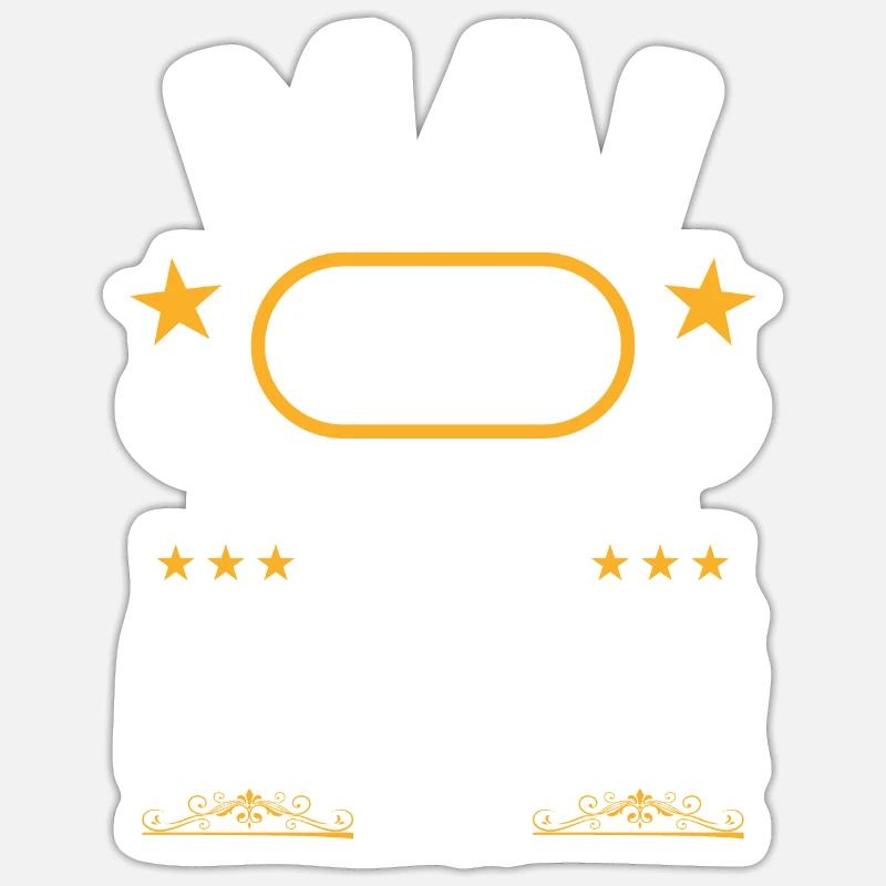 Anniversaire Vintage Idée Cadeau Mai 1992 31 - Sticker taille S (10 x 10 cm) - blanc mat