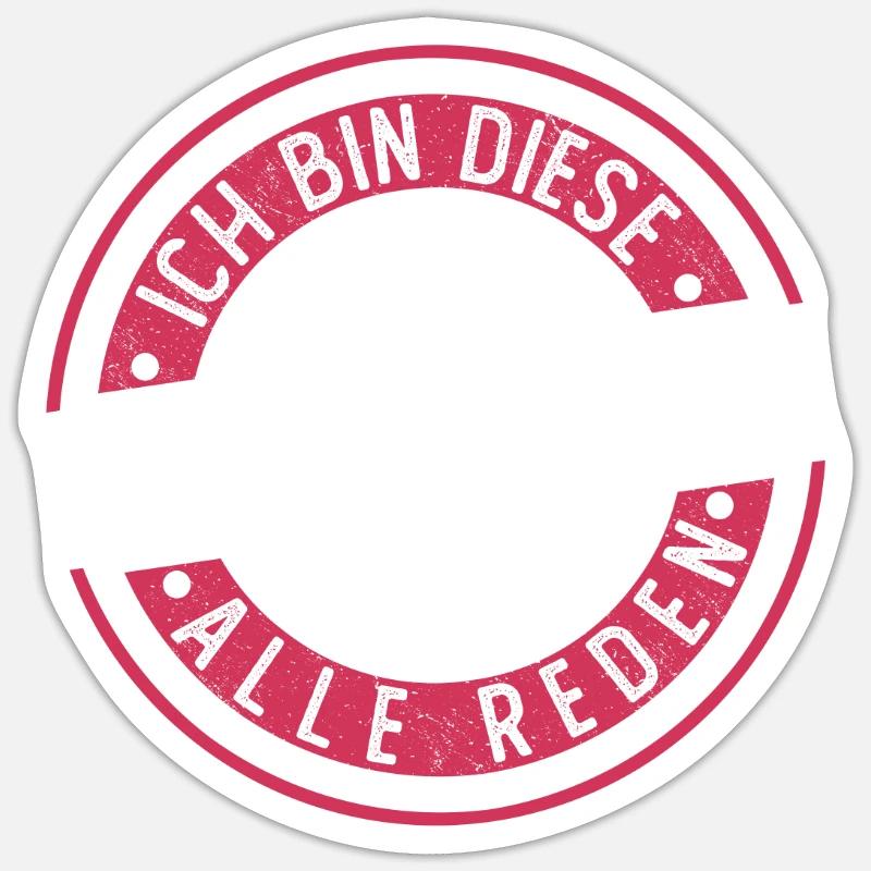 Kerstin Geschenkidee Geschenk Geburtstag - Sticker Größe S (10 x 10 cm) - Mattweiß