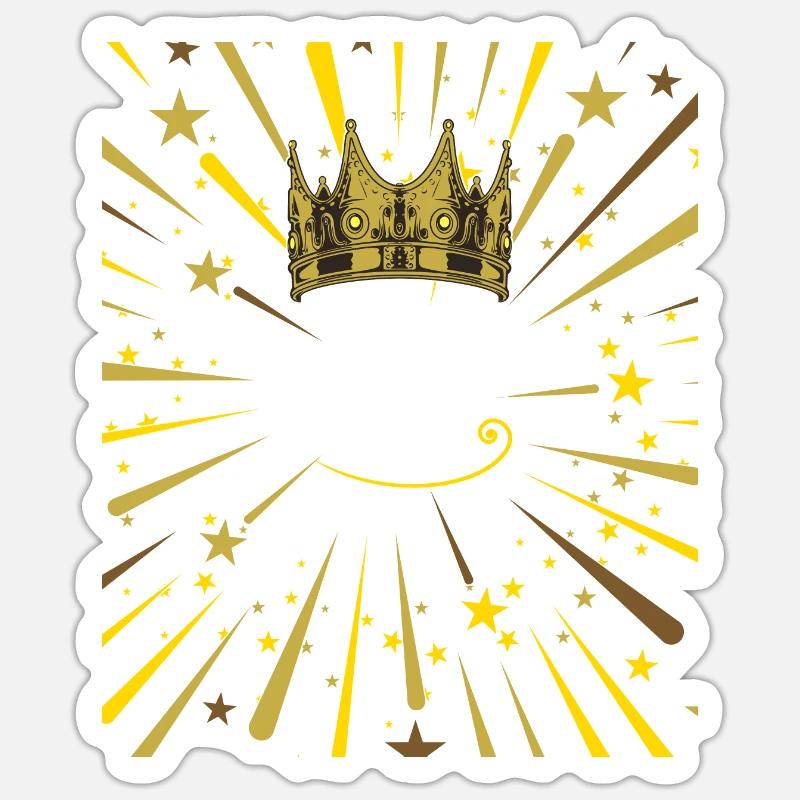 relax 1 - Sticker size S (10 x 10 cm) - white matte