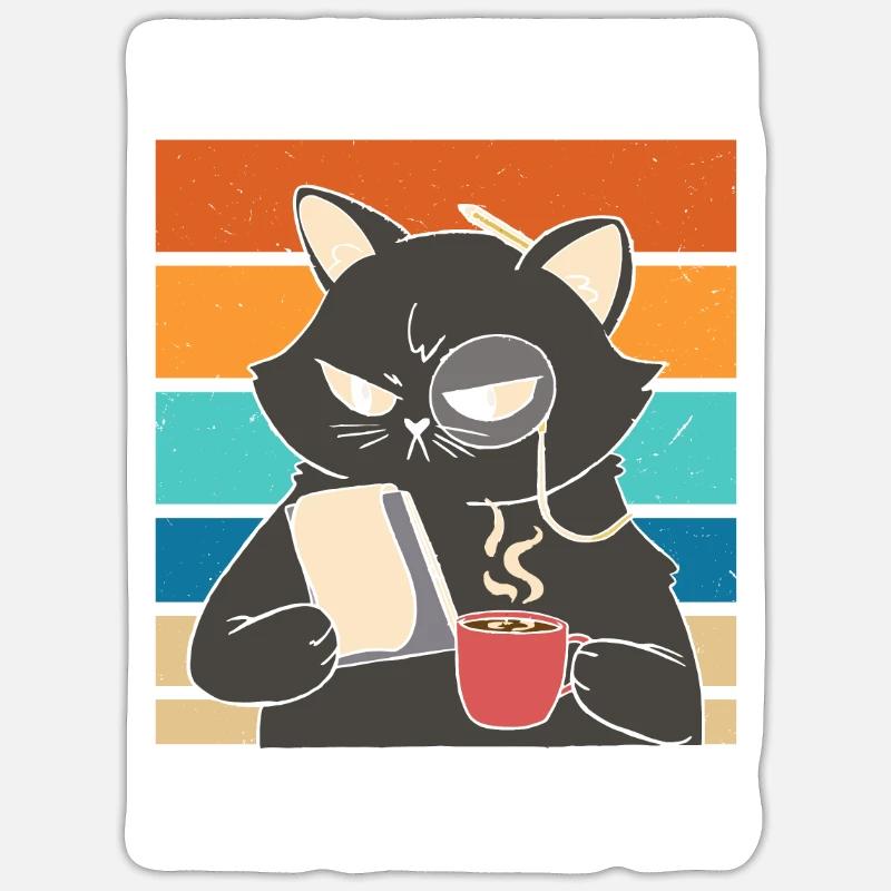 Chaque claque chaque repas chaque bouchée que je vais regarder Sticker taille S (10 x 10 cm)