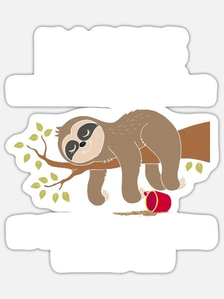 KAFFEE erreicht stellen im körper - Sticker Größe S (10 x 10 cm) - Mattweiß