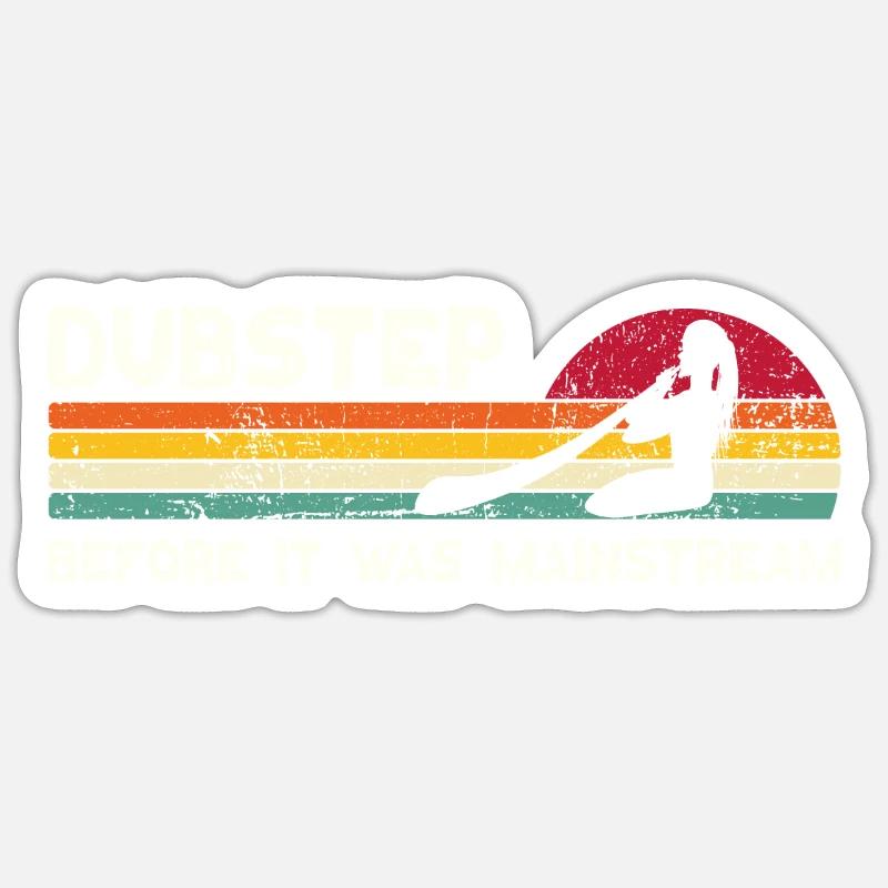 Le dubstep didgeridoo avant d’être mainstream Sticker taille S (10 x 10 cm)