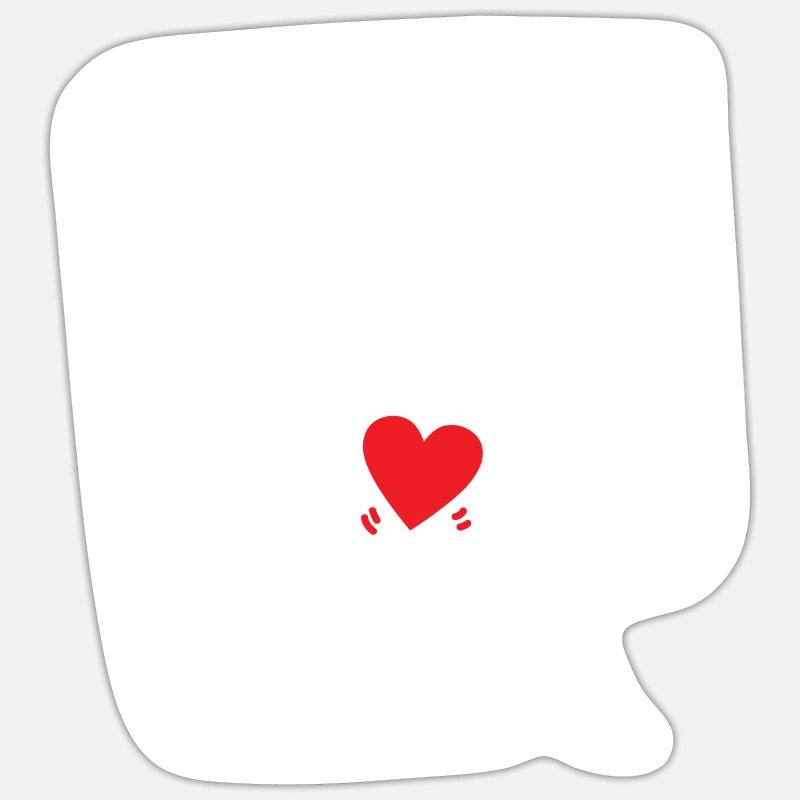 Speech Therapist Therapy Assistant - Sticker Größe S (10 x 10 cm) - Mattweiß