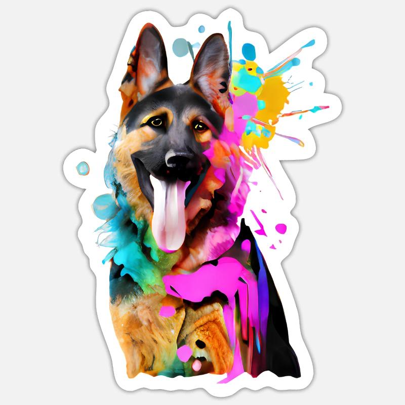 Sticker Größe S (10 x 10 cm) - 