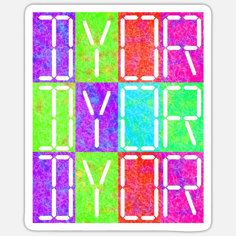 Sticker taille S (10 x 10 cm) - 