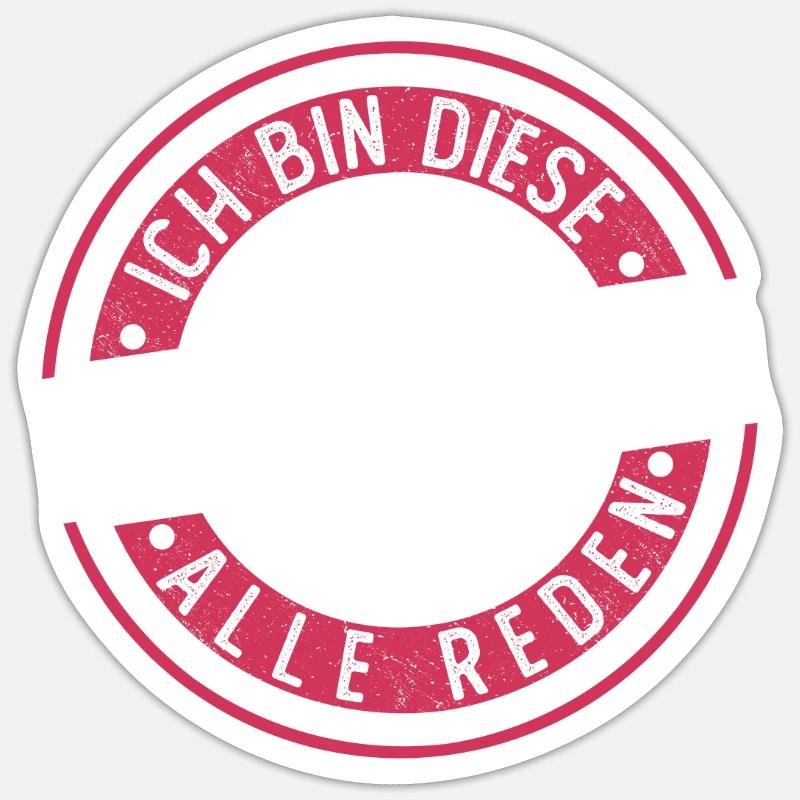 Manuela Geschenkidee Geschenk Geburtstag Sticker Größe S (10 x 10 cm)