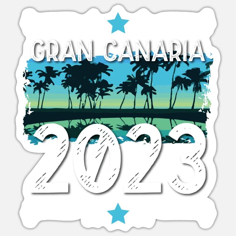 Gran Canaria 2023 Sticker size S (10 x 10 cm)