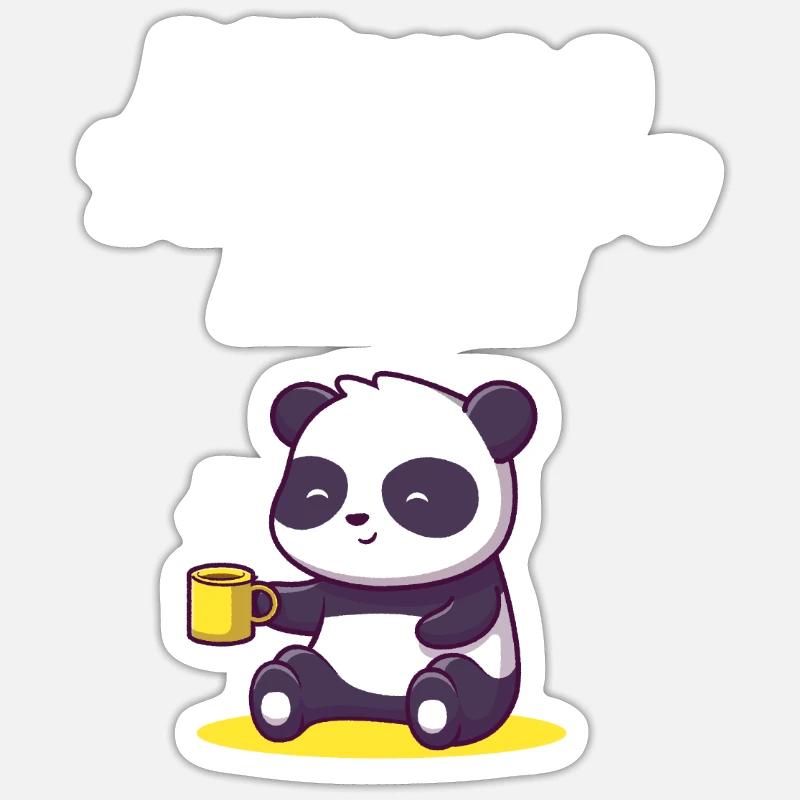 I have a talkative mind introverted Sticker size S (10 x 10 cm)