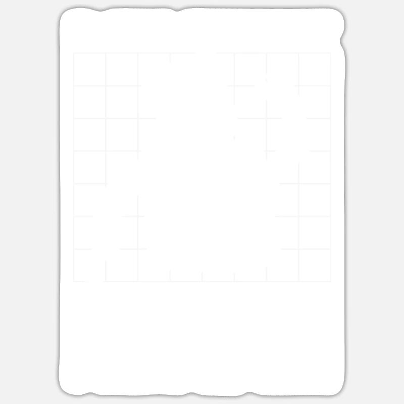 Robotique Ai Robot Drôle - Sticker taille S (10 x 10 cm) - blanc mat