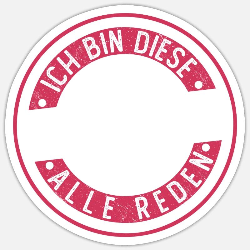 Monika Geschenkidee Geschenk Geburtstag Sticker Größe S (10 x 10 cm)
