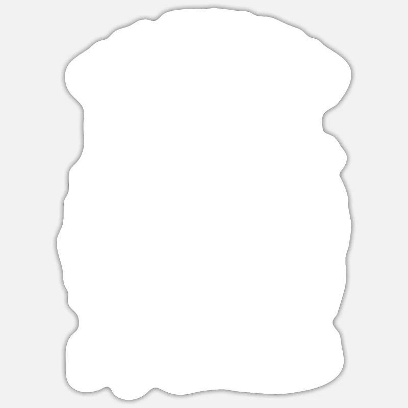 Pêche à la mouche : parce que certaines personnes n’aiment tout simplement pas Sticker taille S (10 x 10 cm)