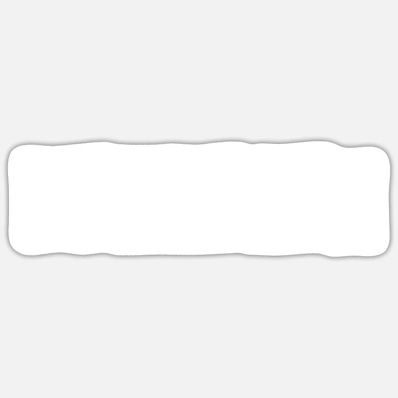 Vergeben - Sticker Größe S (10 x 10 cm) - Mattweiß