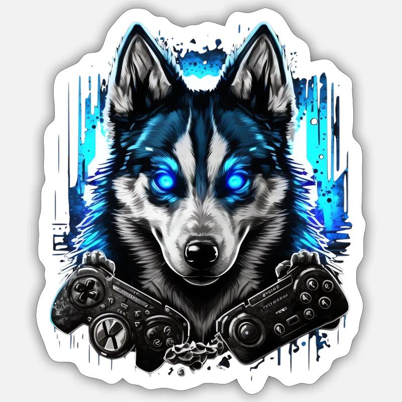 Sticker Größe S (10 x 10 cm) - 