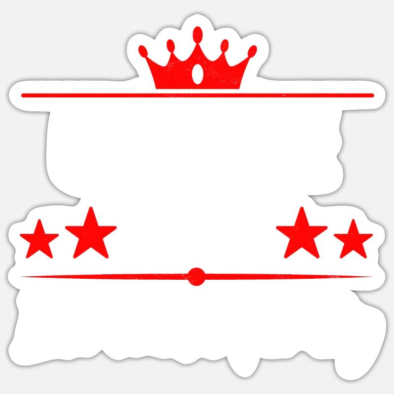 Gesellenbrief Geschenk - Sticker Größe S (10 x 10 cm) - Mattweiß
