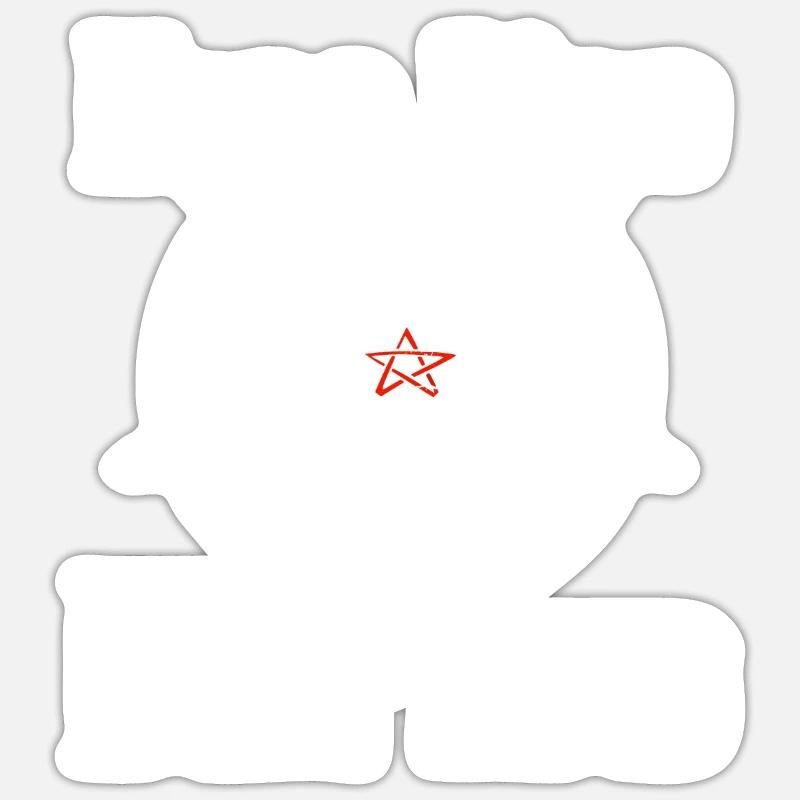 Satan Beelzebub Devil Gothic Pentagram Mystical Sticker size S (10 x 10 cm)