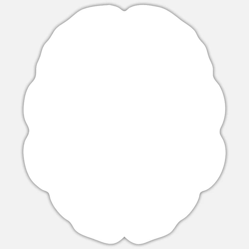 Code Programmeur - Jeu de mots cérébral de programmation développeur Sticker taille S (10 x 10 cm)