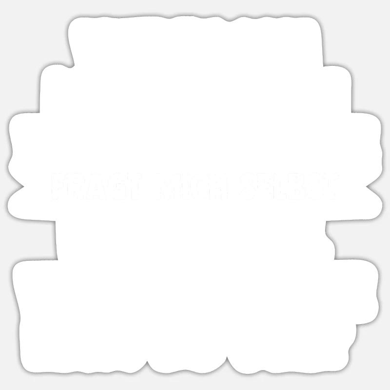 Camper Wohnmobil Wohnwagen Campingplatz Camping - Sticker Größe S (10 x 10 cm) - Mattweiß