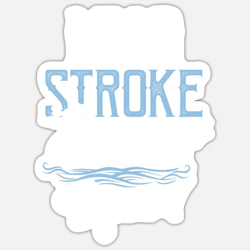 Wikinger nordisch Drachenboot - Sticker Größe S (10 x 10 cm) - Mattweiß
