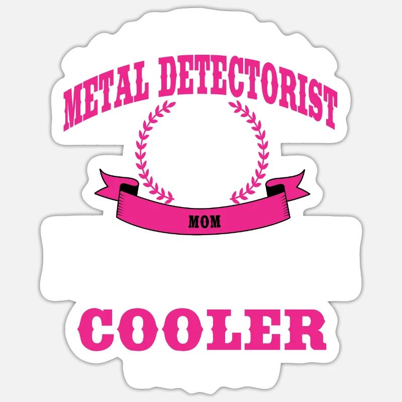 Funny Detectorists Mama - Sticker size S (10 x 10 cm) - white matte