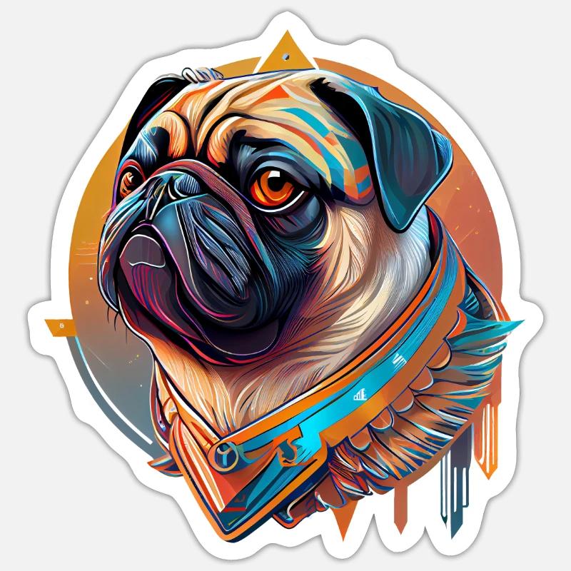Sticker taille S (10 x 10 cm) - 
